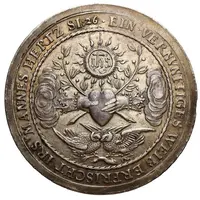 Medal zaślubinowy - Władysław IV Waza Gdańsk