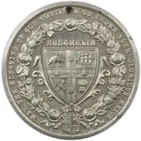Medal - Victoria Diamond Jubilee, Spink, white metal