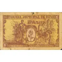 1 Peseta Reus