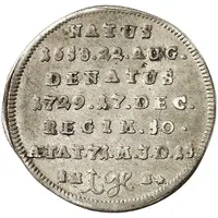 1 Groschen - John Ernest IV Death