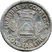 10 Centimes Constantine Chamber of Commerce