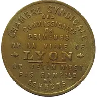 25 Centimes - Chambre Syndicale des Commissionnaires en Primeurs - Lyon [69]
