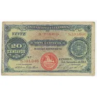 20 Centavos seal type III