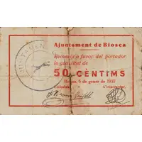 50 Céntimos Biosca
