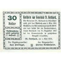 30 Heller St. Gotthard