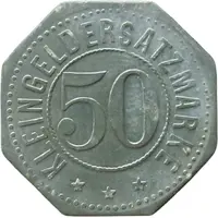 50 Pfennigs - Leipzig-Plagwitz Grohmann and Frosch