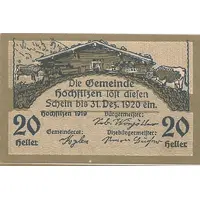 20 Heller Hochfilzen in Tirol