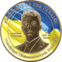 President of the Ukraine - Volodymyr Zelensky