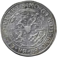 Daalder - Gertrude of Brederode Wildman, date in field