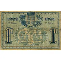 1 Franc - Chambre de Commerce du Mans 72