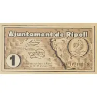 1 Peseta Ripoll