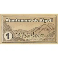 1 Peseta Ripoll