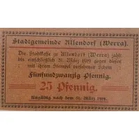 25 Pfennig