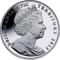 2 Pounds - Elizabeth II Halley IV Research Station, Silver