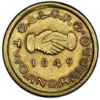 2 1/2 Dollars - Mormon gold