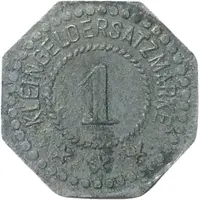 1 Pfennig - Mülhausen im Elsass Jäger Kantine