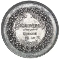 Jeton du Crédit foncier colonial - Agence de la Réunion [974]