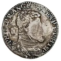 Półtalar - Sigismund II Augustus Wilno mint - countermarked