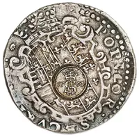 Półtalar - Sigismund II Augustus Wilno mint - countermarked