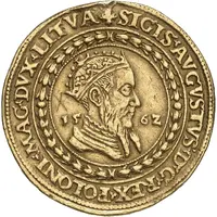 10 Ducats 'Portugał' - Sigismund II Augustus Wilno mint