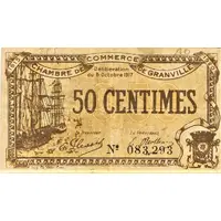 50 Centimes - Chambre de Commerce de Granville 50