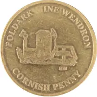 Token - Cornish Penny - Poldark Mine Wendron