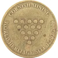 Token - Cornish Penny - Poldark Mine Wendron