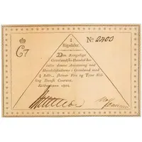 1/4 Rigsdaler - Christian VII Kongelige Grønlandske Handel