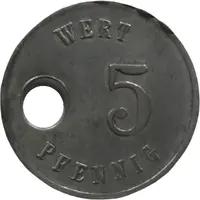 5 Pfennig - Ingolstadt G.G.F.