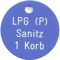 Erntemarke LPG P Sanitz 1 Korb