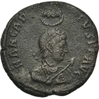 Nummus - Arcadius GLORIA ROMANORVM, Constantinople