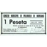 1 Peseta Pallaruelo de Monegros