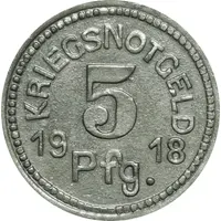 5 Pfennig - Tauberbischofsheim