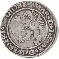 1/4 Daalder 'Batzelaar' - Margaretha van Brederode