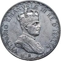 5 Lire - Vittorio Emanuelle III Prova