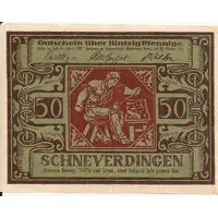 50 Pfennig Sparkasse