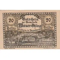 20 Heller Mauer-Öhling