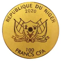 100 Francs CFA 5 Pounds Victoria