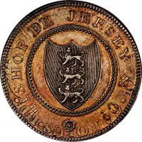 5 Shillings Bishop, de Jersey and Co.