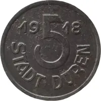 5 Pfennig - Düren