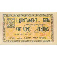 25 Céntimos La Riba