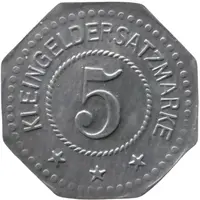 5 Pfennig - Schönebeck Zündhutfabrik S.B.
