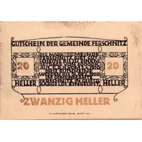 20 Heller Ferschnitz