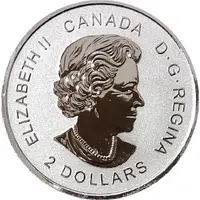 2 Dollars - Elizabeth II Year of the Rooster, 1/2 oz. Silver Bullion Coinage