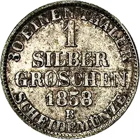 1 Silbergroschen - Paul Frederick August