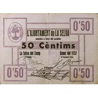 50 Céntimos La Selva del Camp