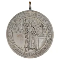 Medal - Leo XIII Pilgrimage of French Workers