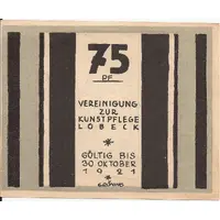 75 Pfennig Vereinigung zur Kunstpflege