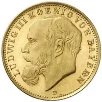 20 Mark - Louis III Pattern