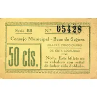 50 Céntimos Beas de Segura